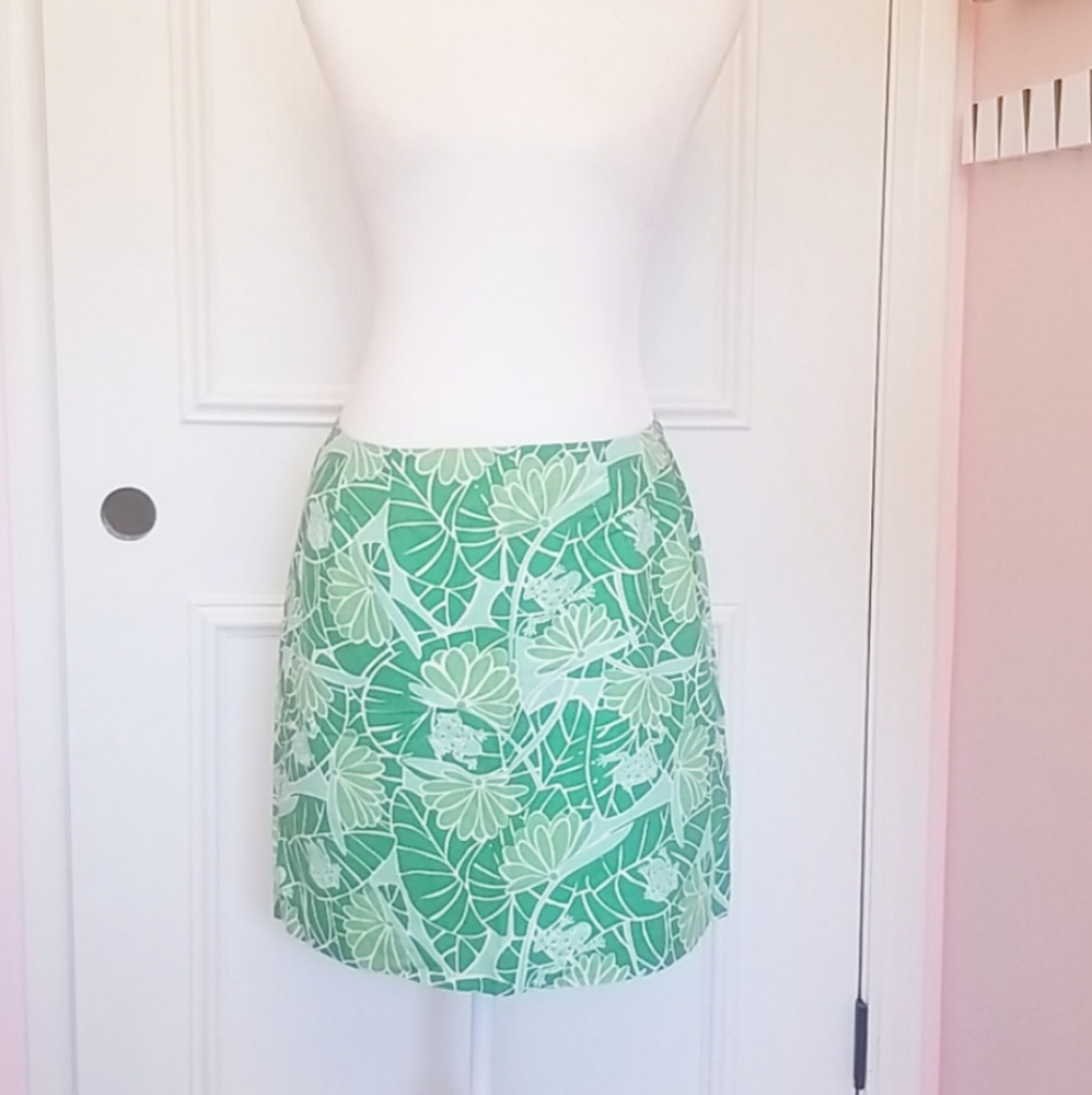 LILLY PULITZER lilypad skirt